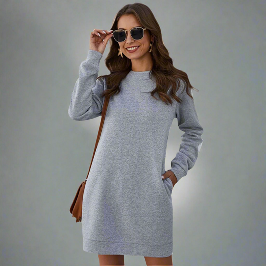 Cozy Day Sweatshirt Dress